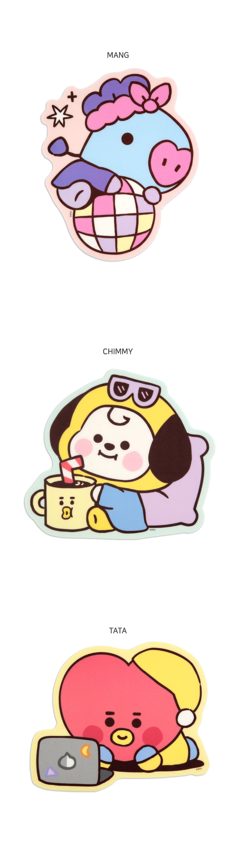 [BT21] BT21 X Monopoly Collaboration Mouse Pad [Party]